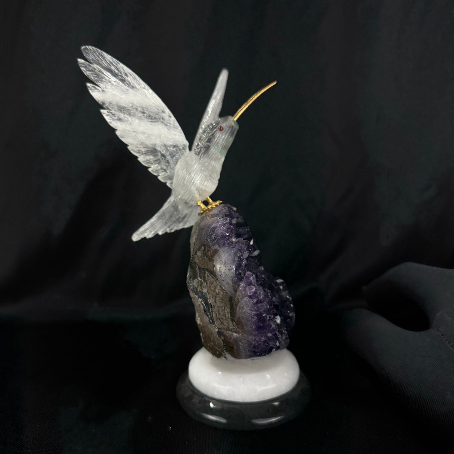 The Crystal Hummingbird