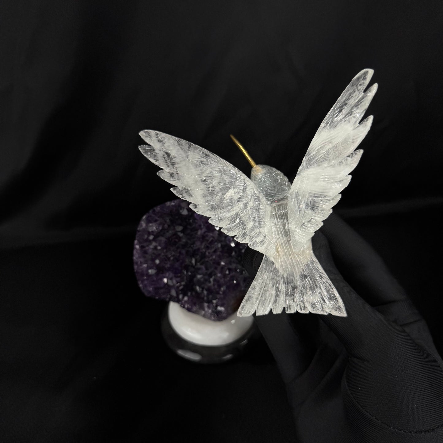 The Crystal Hummingbird
