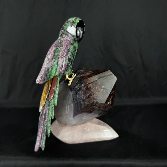 The Rubyzoisite Macaw